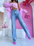 "COSTA RICA" pants HM6743-3 - LIGHT BLUE